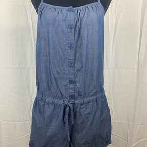 Denim Mossimo romper